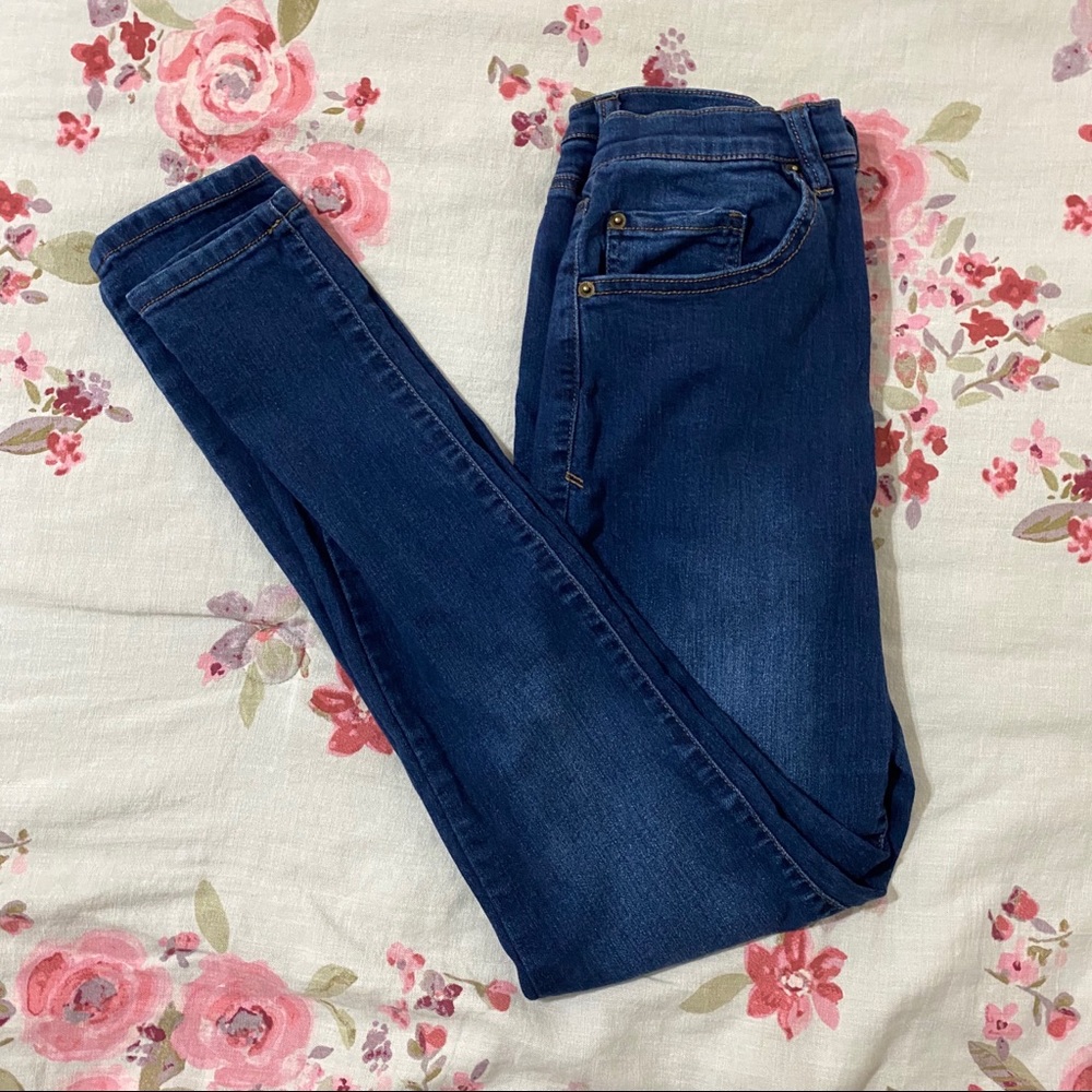 Mudd FLXStretch Dark Blue High Rise Jean Legging